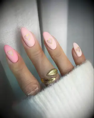 Matte pink Valentine