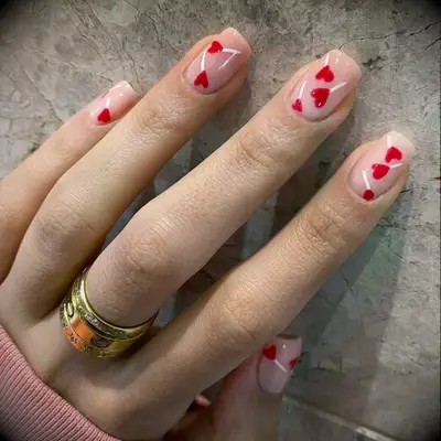 Heart lollipop Valentine