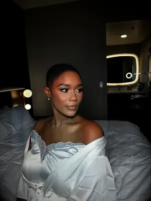 Fade haircut Black wedding hairstyle