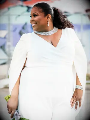 natural wedding hair slicked back ponytail