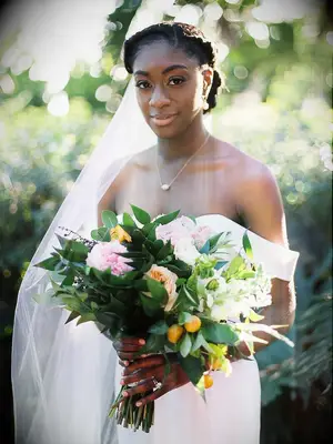 natural wedding hairstyles braided low bun