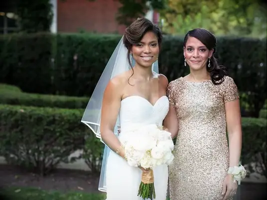 Low side ponytail mother of the bride hairstyle 
