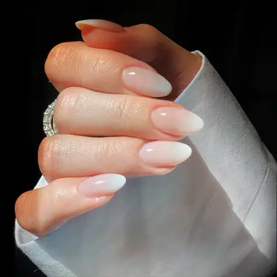 Ombre French Manicure wedding nails