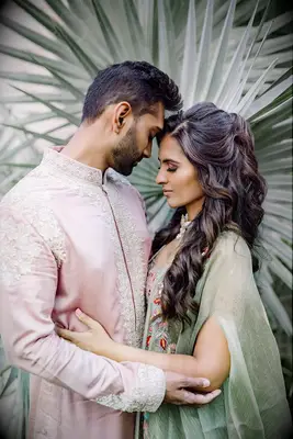 Glamorous Curled Half-Updo