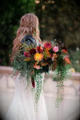 Half-Updo With Fishtail Braid Crown