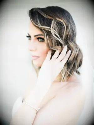 Short beach waves style
