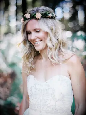 Woodland flower crown