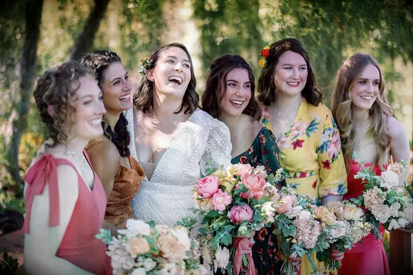 Simple cohesive bridesmaid makeup 