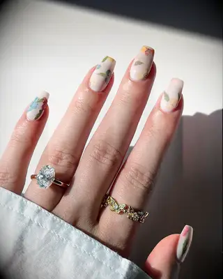 40 glamourøse enkelt negle til hvert festemne