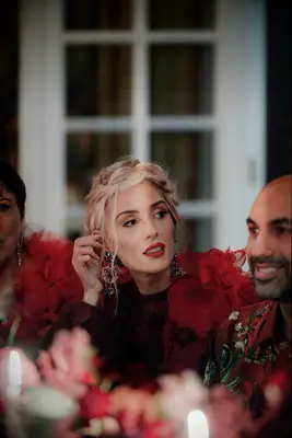 Braided bun hairstyle