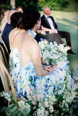 Smooth low bun up-do