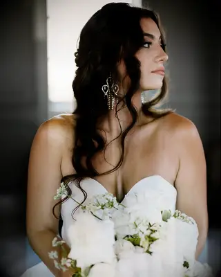 Half-Up Tousled Waves 