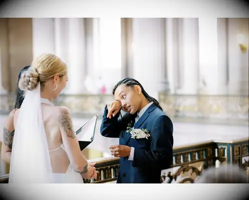 Braided bun for the best wedding day hair