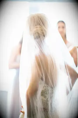 romantic knotted bun for your wedding day hair