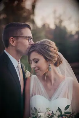 Side-Swept Low Bun for the best wedding day hair