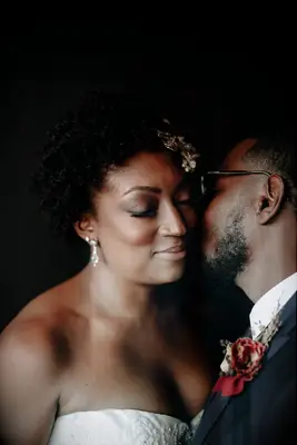Twistout with accessories bridesmaid hair idea