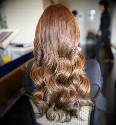 Classic curls bridesmaid hairstyle