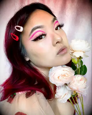 Pink crease Valentine