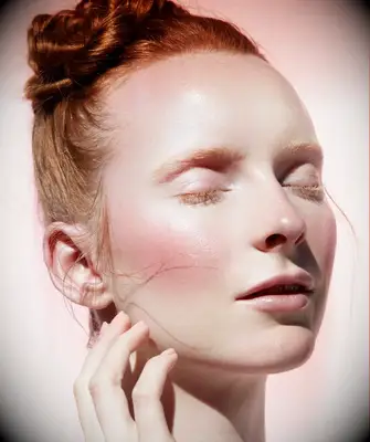 Layered blush Valentine