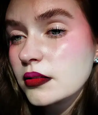 Two-tone lips Valentine