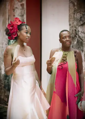 Simple glam wedding guest makeup