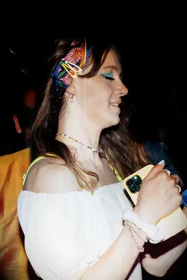 Blue eyeshadow wedding makeup look