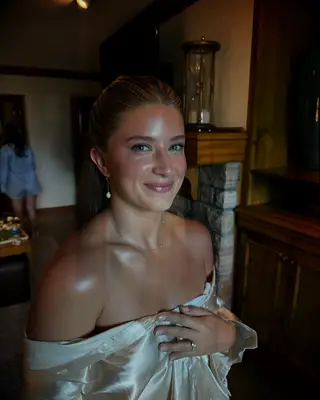 Lowkey lashes wedding makeup trend