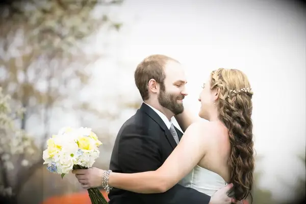 Half-Braid Crown With Loose Curls