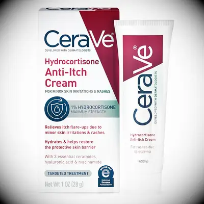 CeraVe cortisone cream for razor bumps