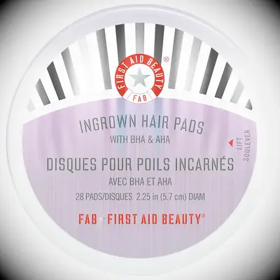 First aid Beauty ingrown hair pads for razor bumps