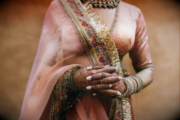Glazed donut french manicure simple wedding nails