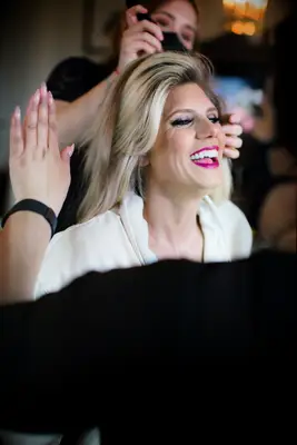 Bright Glam Makeup for Blue Eyes