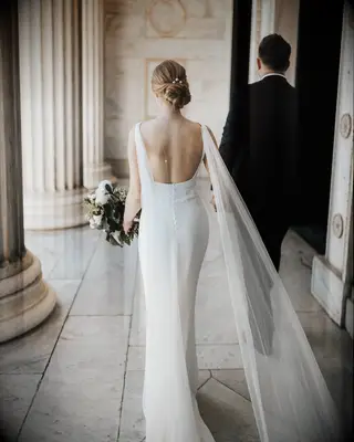 Classic updo wedding hairstyle