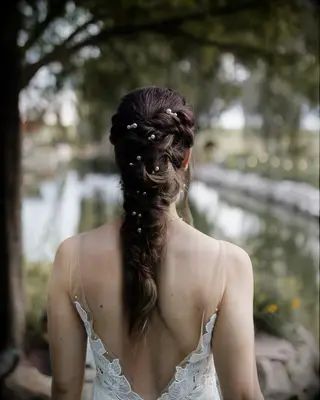 Braid wedding hairstyle