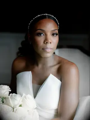 Neutral wedding makeup for brown eyes 