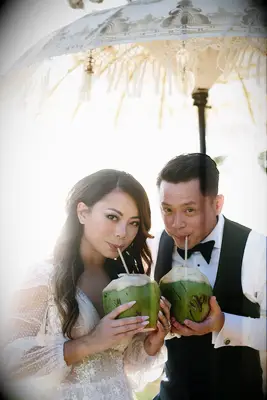 Simple wedding glam for brown eyes 