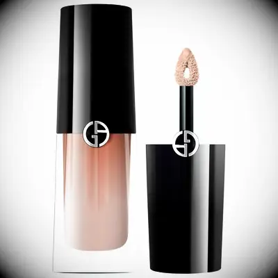 Armani beige liquid eyeshadow makeup products for brown eyes