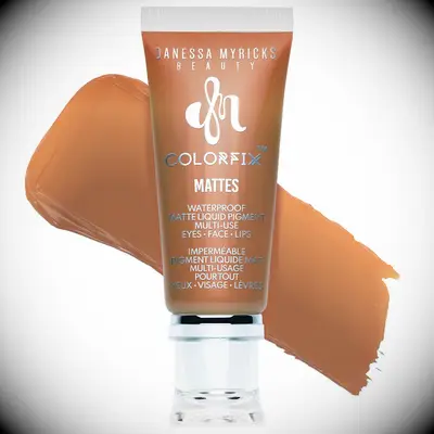 Danessa Myricks ColorFix in Carrot Cake makeup products for brown eyes