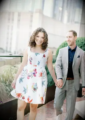 Natural curls wedding hair trend