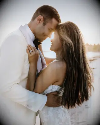 Beachy waves for your wedding day