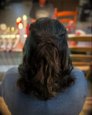 Wedding day hair inspo