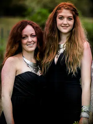 boho wedding hair braids in front