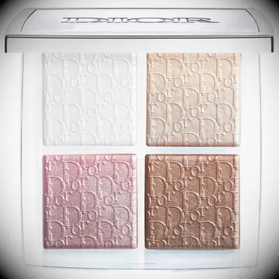 Dior BACKSTAGE glow face palette for wedding
