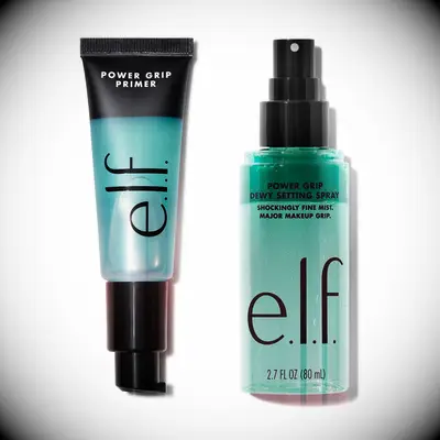 e.l.f. power grip primer and setting spray for wedding