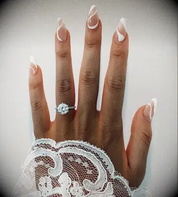 35 unikke ideer til negle til brylluppet for enhver slags kæreste