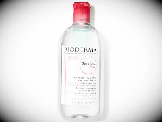 Bioderma micellar water for acne skincare routine