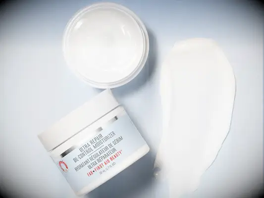 First Aid Beauty oil-control moisturizer for acne-prone skin