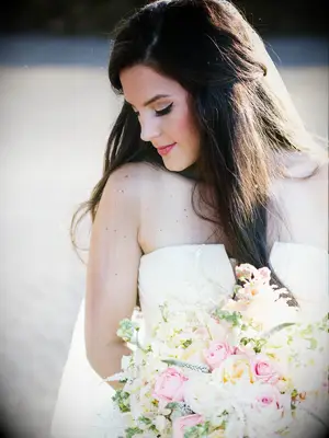 wedding makeup small eyeliner wing
