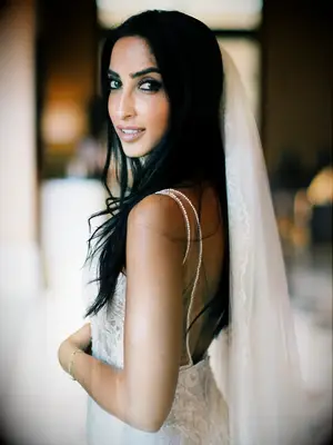 wedding makeup smudged eyeliner