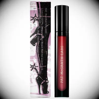 Pat McGrath red lipstick for wedding day. 